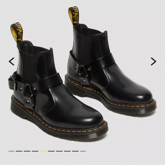 NWT DR. MARTENS WINCOX SMOOTH LEATHER BUCKLE BOOTS - Picture 6 of 11